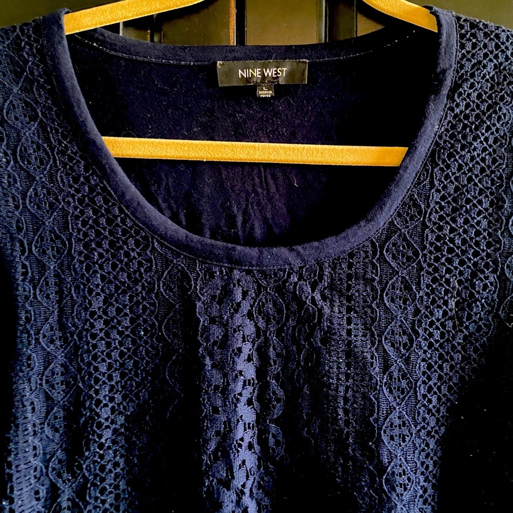 Nine West lace top